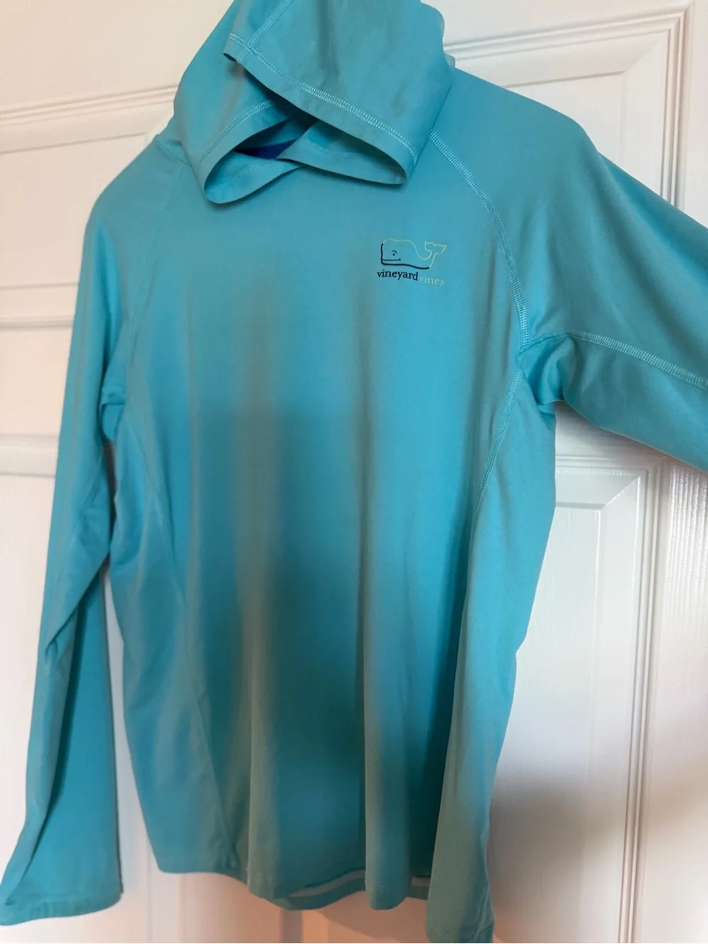 Vineyard Vines Kids Light Aqua Hoodie